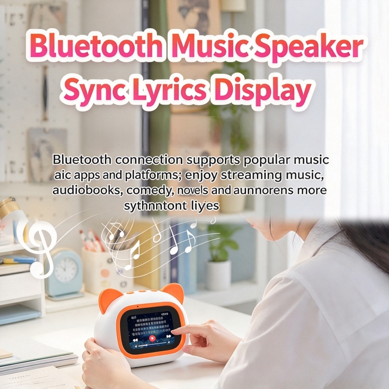 Bluetooth Speaker - Speaker Pintar AI dengan Layar TFT