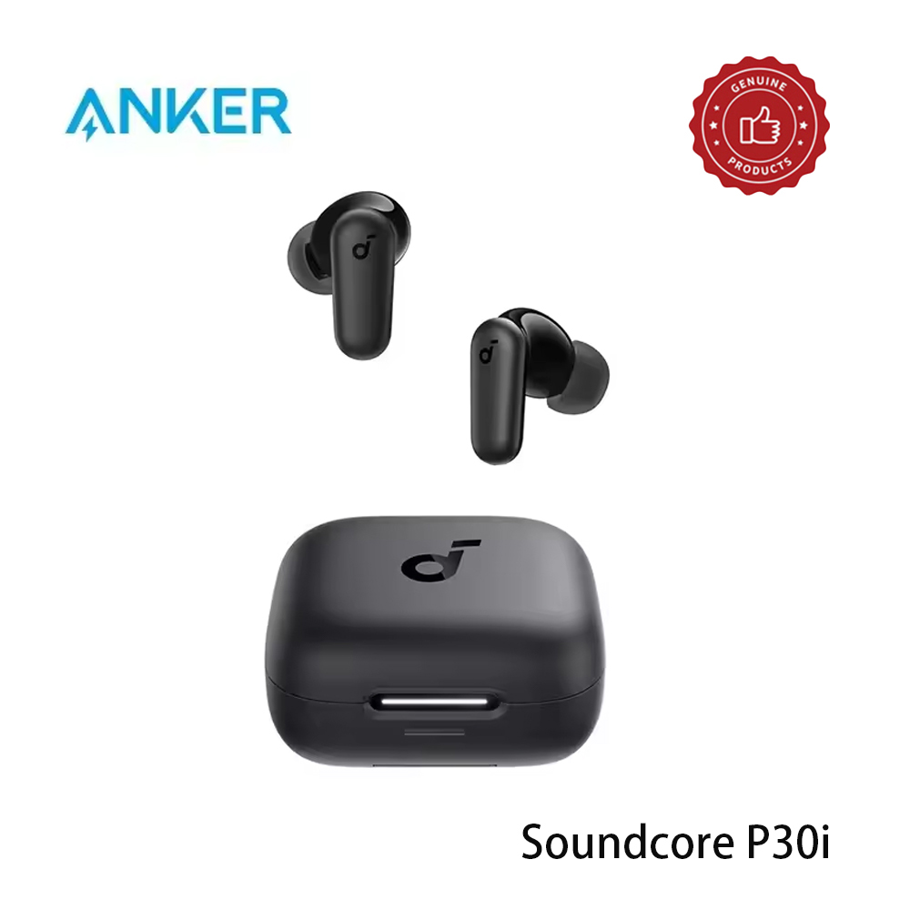 Wireless Charger - Earphone Bluetooth Anker Soundcore P30i dengan