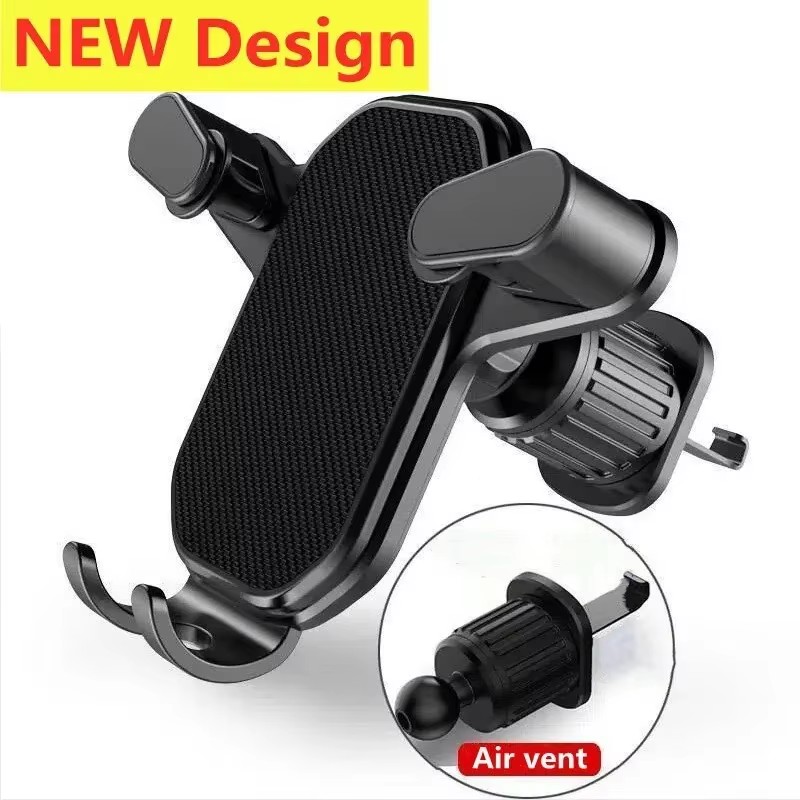 Phone Holder - Penyangga Ponsel Universal dengan Pengait Mobil,