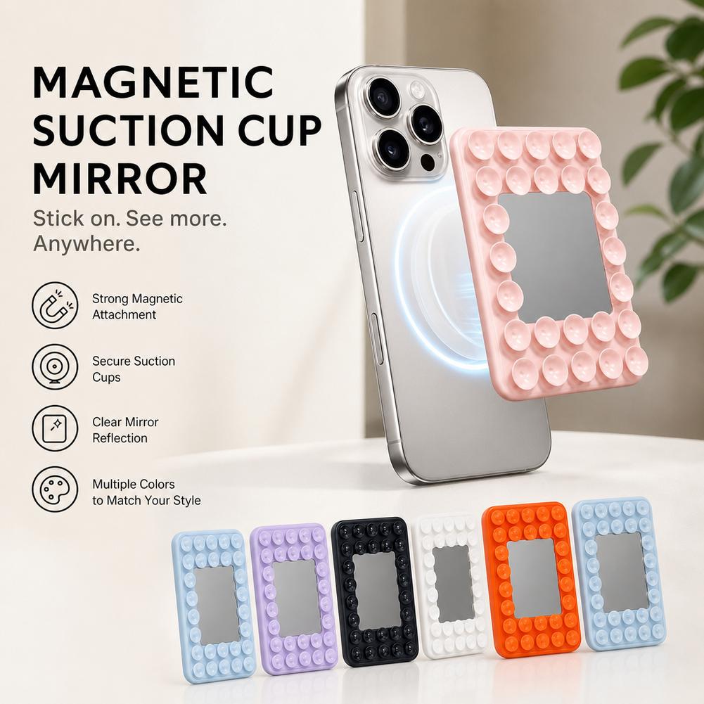 Phone Holder - Penyangga Ponsel dengan Pengisap Magnetik dan