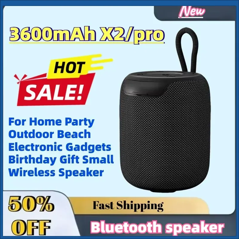Electronics Gadgets For Gift - Speaker Bluetooth X2/Pro 3600MAh Baru AUX