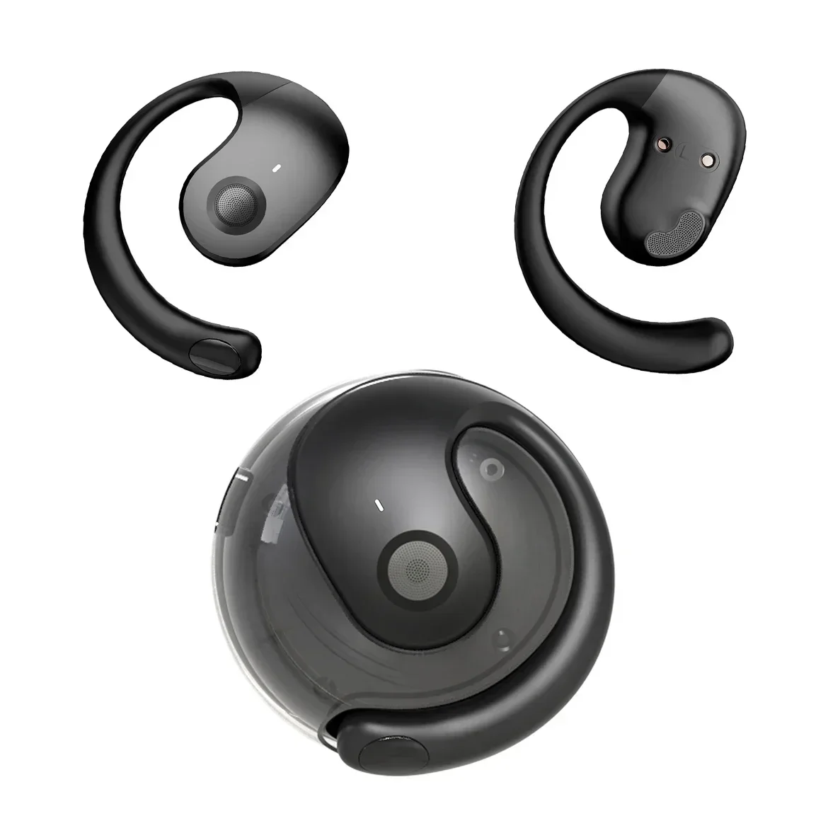 Headset TWS Transparan Bluetoo - Headphones Wireless ulasan dan harga