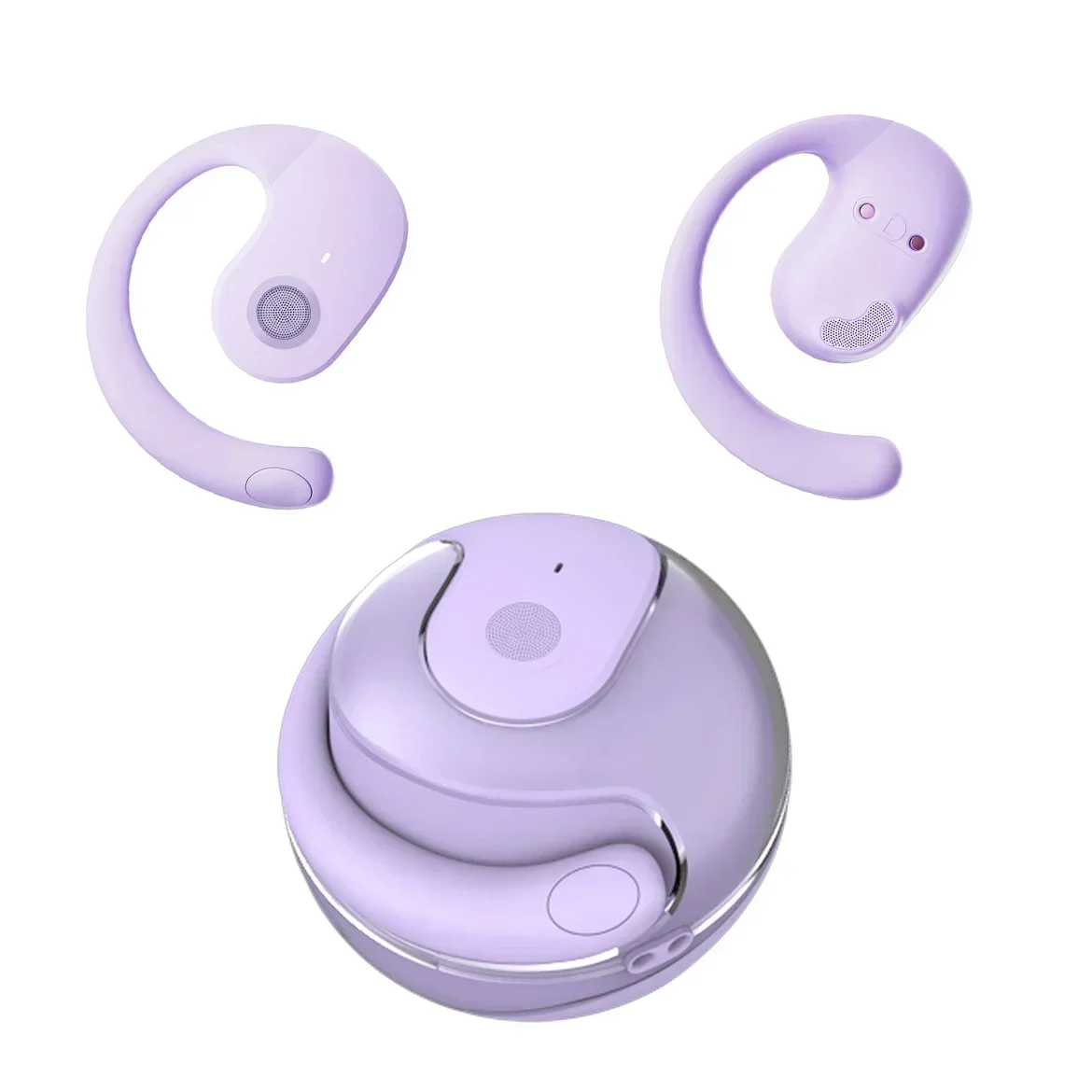 Headset TWS Transparan Bluetoo - Headphones Wireless ulasan dan harga