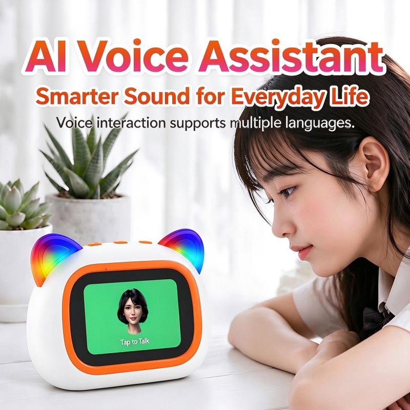Speaker Pintar AI dengan Layar - Bluetooth Speaker ulasan dan harga