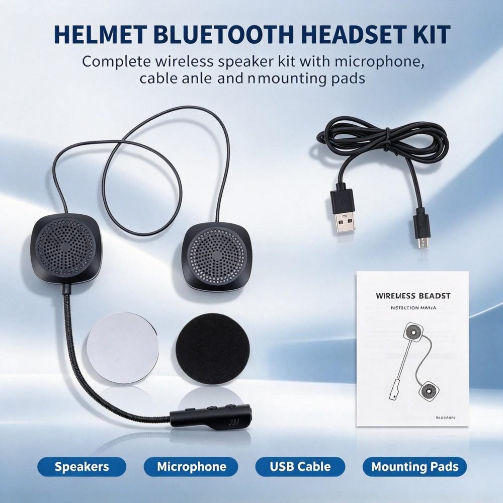 Headset Bluetooth untuk Helm M - Bluetooth Speaker ulasan dan harga