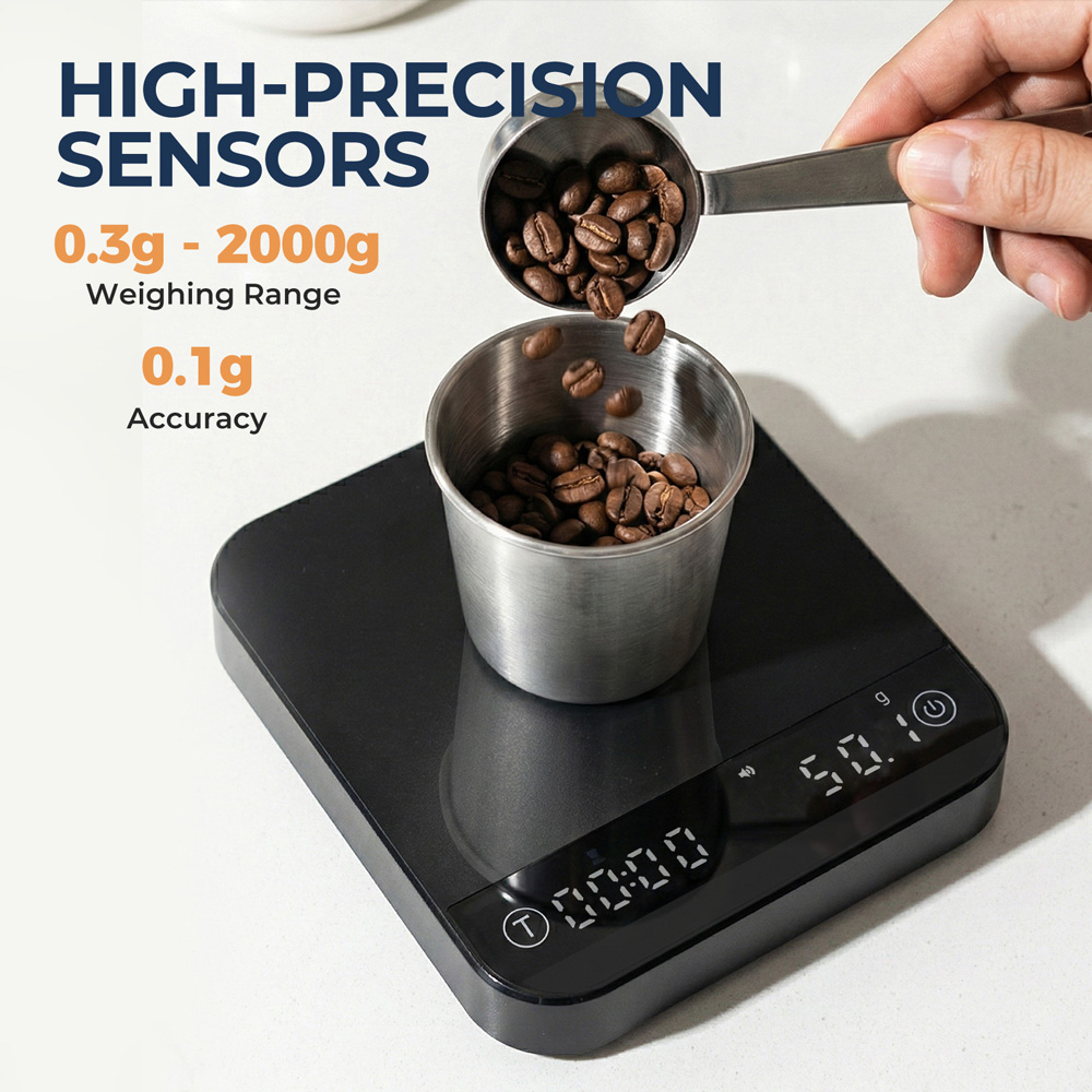 Timbangan Kopi Portabel Presis - Power Bank ulasan dan harga