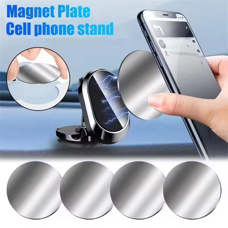 1/50Pcs Pelat Logam Magnetik U - Phone Holder ulasan dan harga
