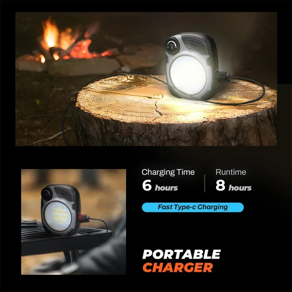 Lentera Kemah LED/COB Isi Ulan - Power Bank ulasan dan harga