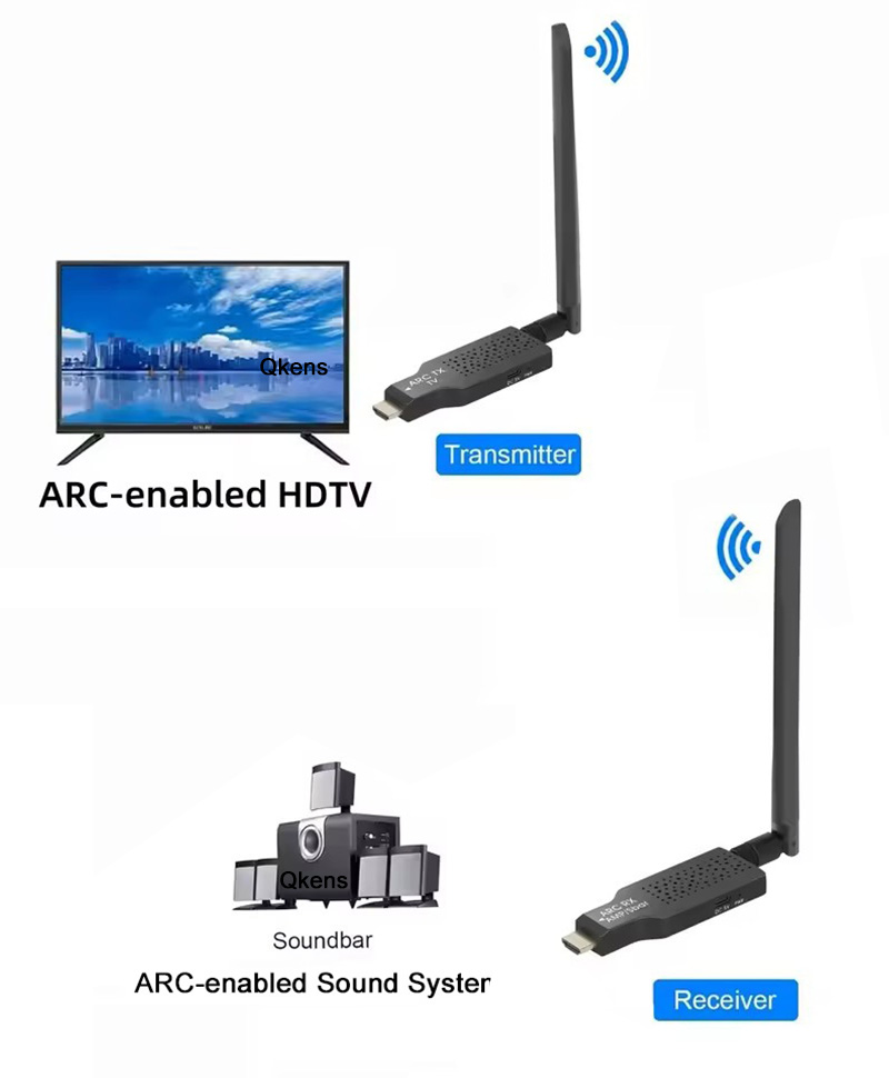 Pemancar dan Penerima Audio AR - Hdmi Adapter ulasan dan harga