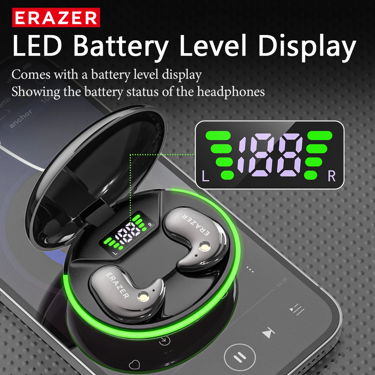 EARZER XF58 Headphone Bluetoot - Wireless Charger ulasan dan harga