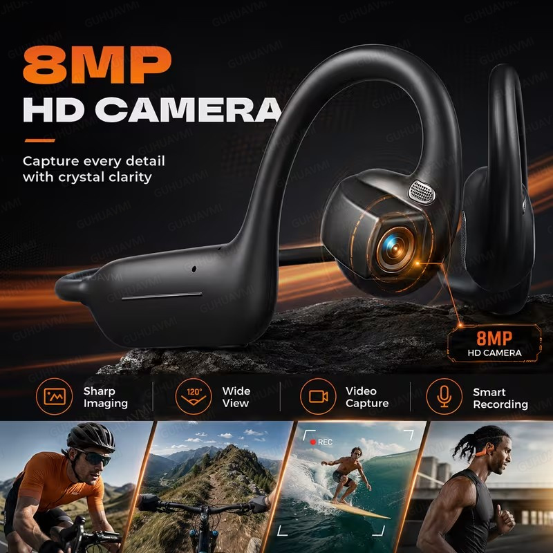 Headset Kamera 8MP Terbaru unt - Wireless Charger ulasan dan harga
