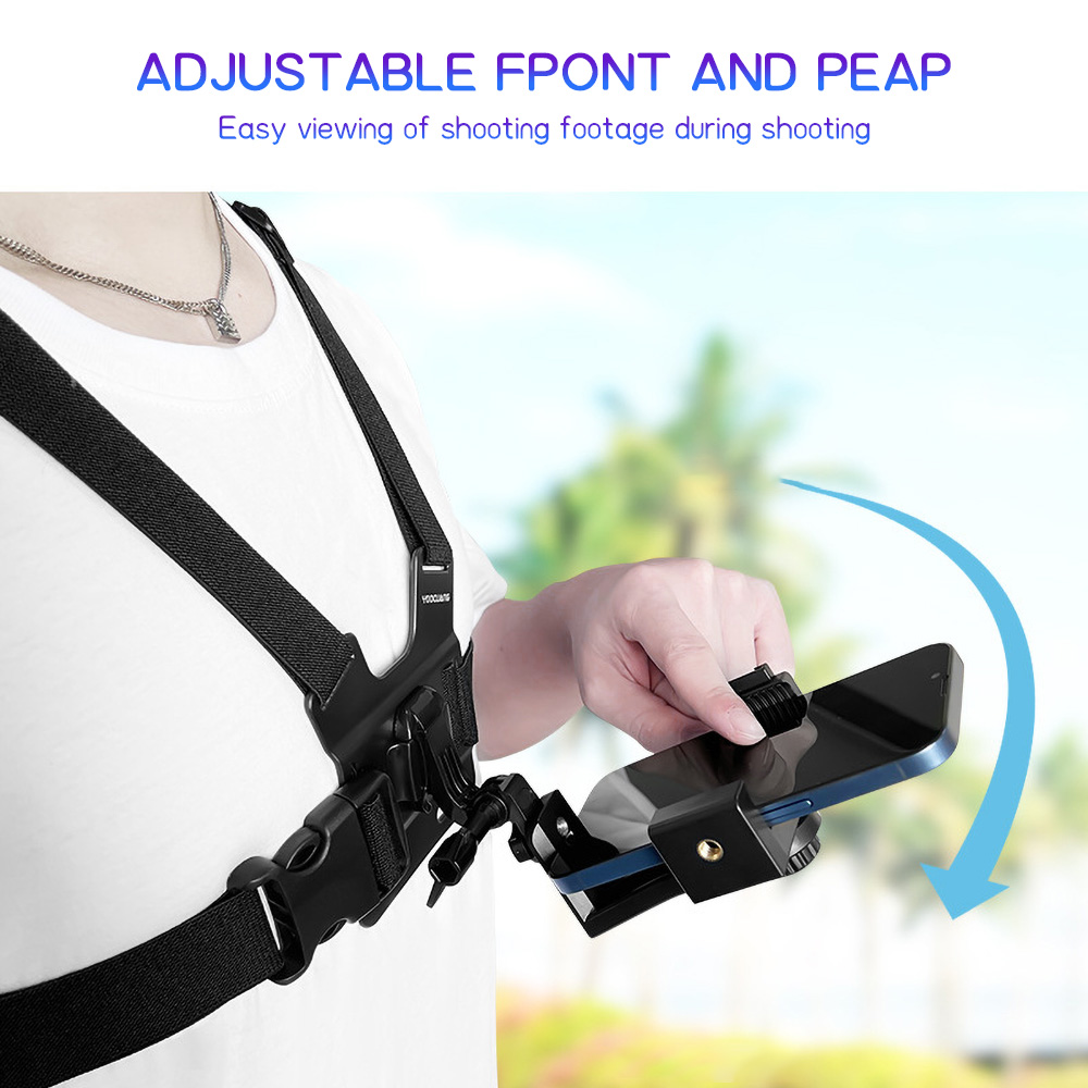 Penyangga Ponsel Dada Elastis  - Cable Organizer ulasan dan harga