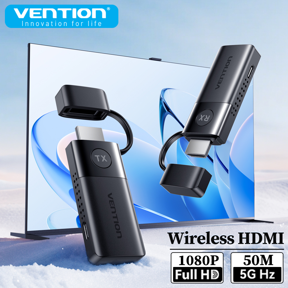 Vention Pemancar dan Penerima  - Hdmi Adapter ulasan dan harga